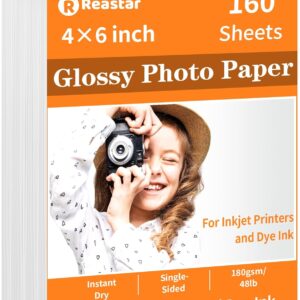 4x6 Photo Paper, 160 Sheets Glossy Photo Paper